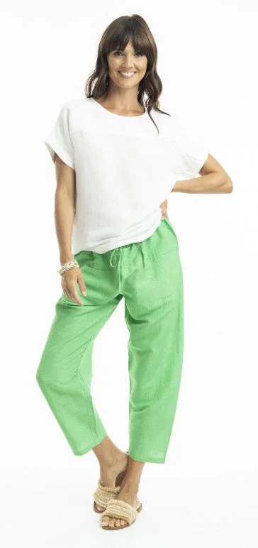 LInen parrot pants