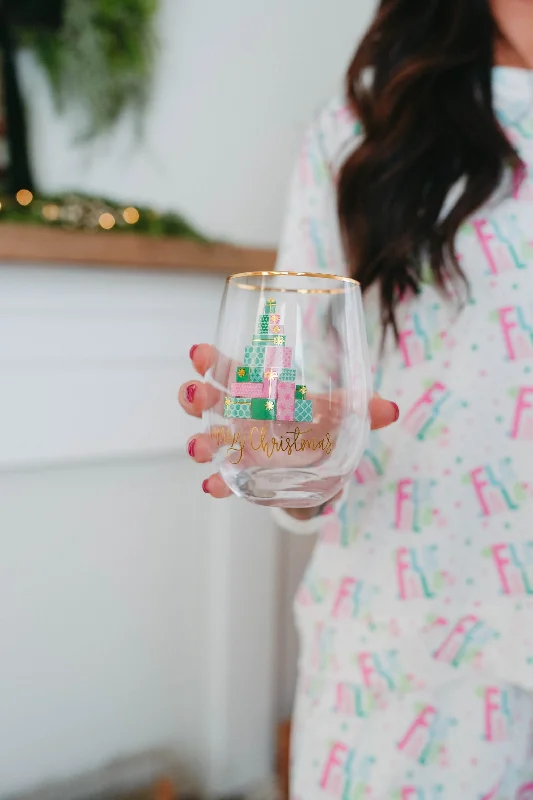 Mary Square Stemless Wine Glass