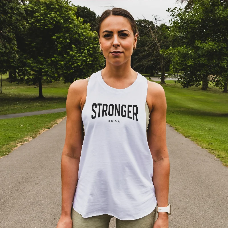 'Stronger' Organic Gym Vest