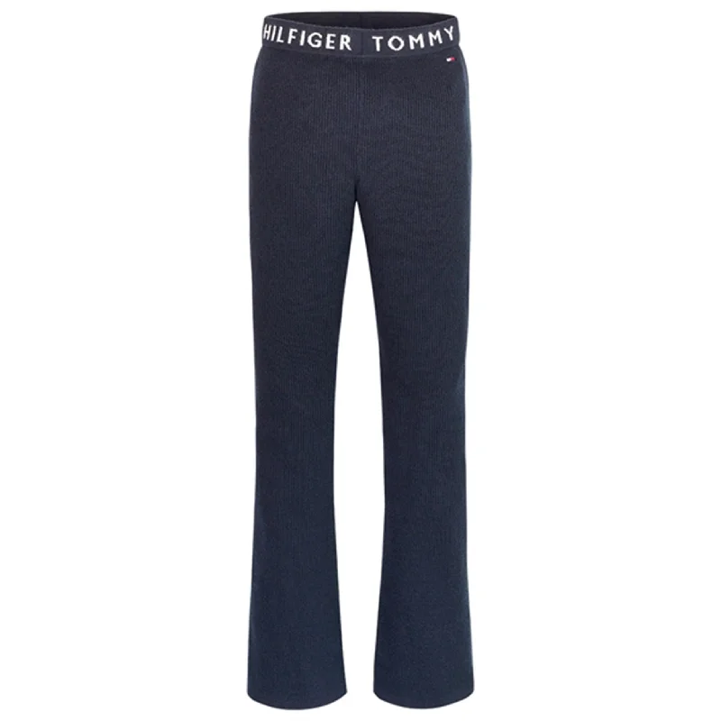 Tommy Hilfiger Branded Rib Pants Desert Sky