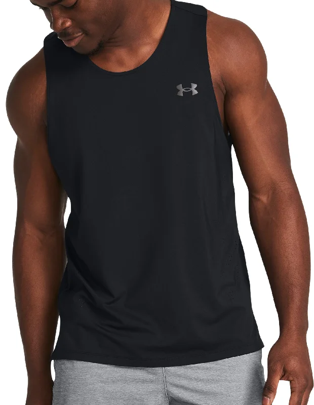 Under Amour Launch Elite Mens Running Vest - Black