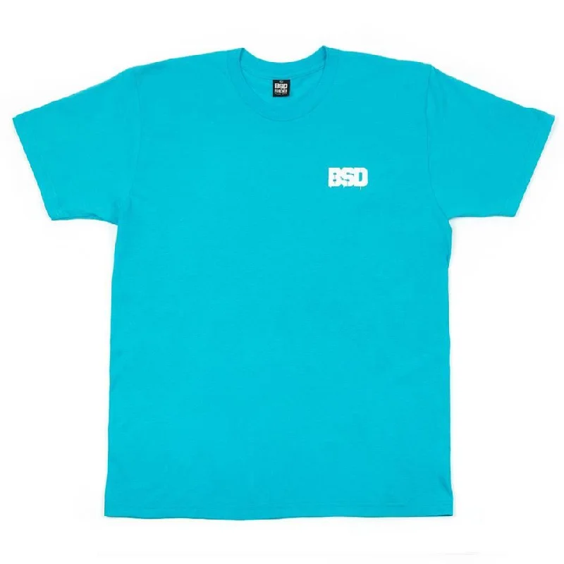 BSD Spillage T-Shirt - Aqua