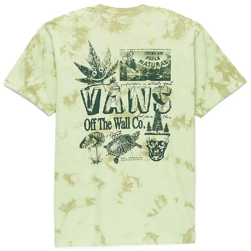 Vans Outdoors Tie Dye T-shirt - Shadow Lime