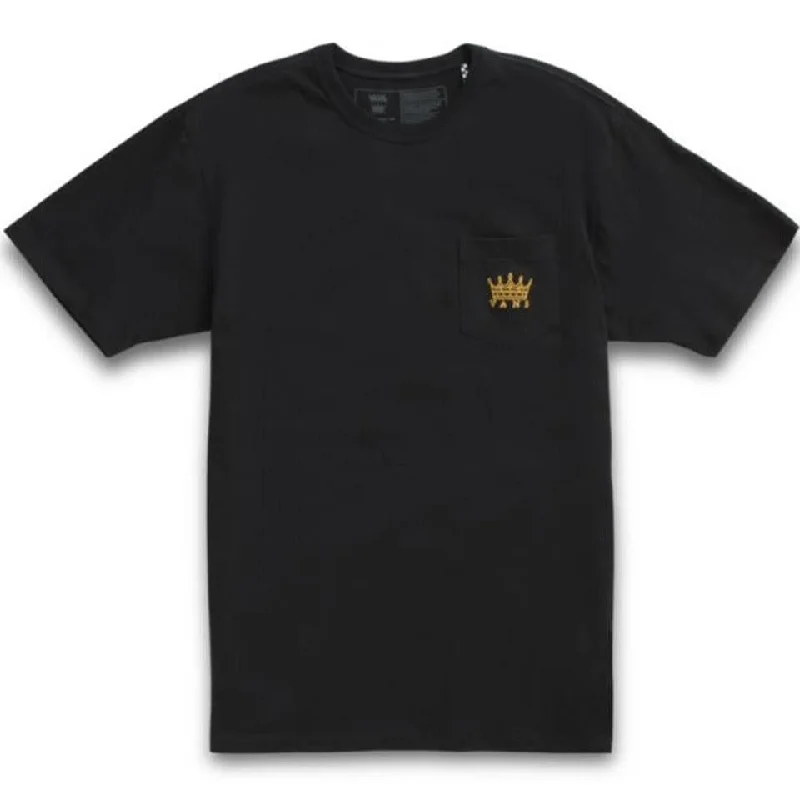 Vans X Dan Lacey Off The Wall Pocket T-Shirt - Black