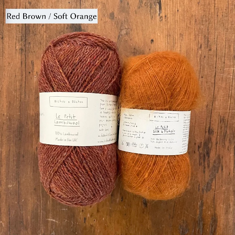 Red Brown / Soft Orange