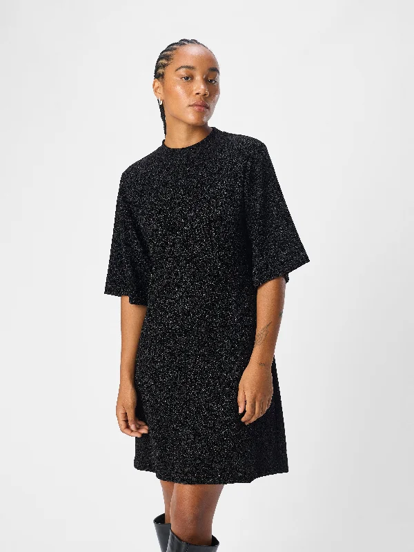 Farah Short Dress (Black)