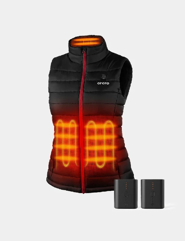 Bundle Deal - Women's Classic Heated Vest & Extra Mini 5K Battery