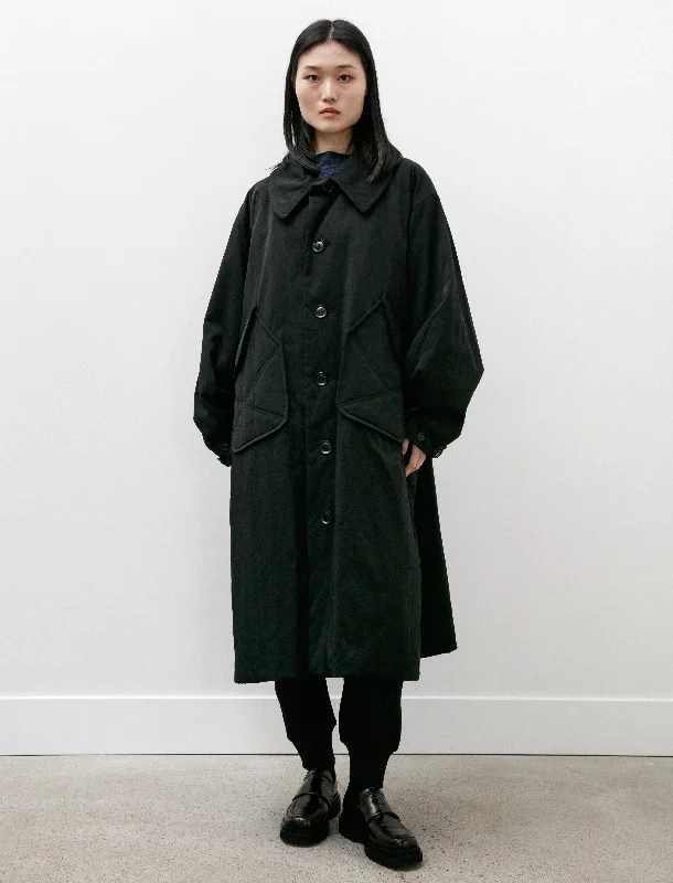 Big Pocket Coat Black