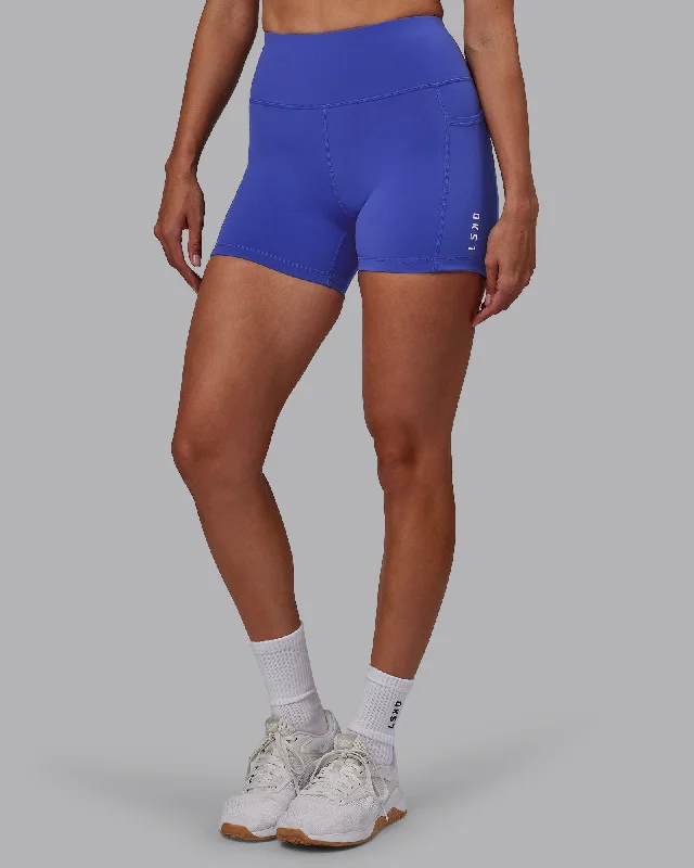 Rep X-Length Shorts - Power Cobalt-White