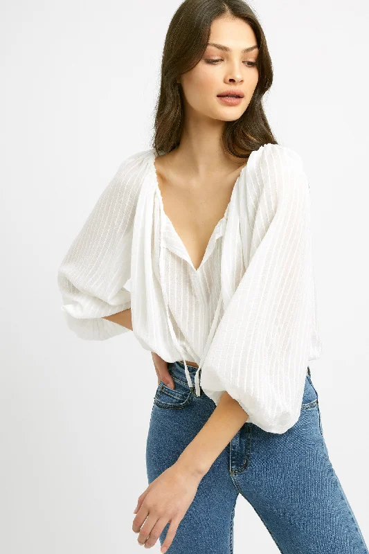 Ella Drawstring Blouse