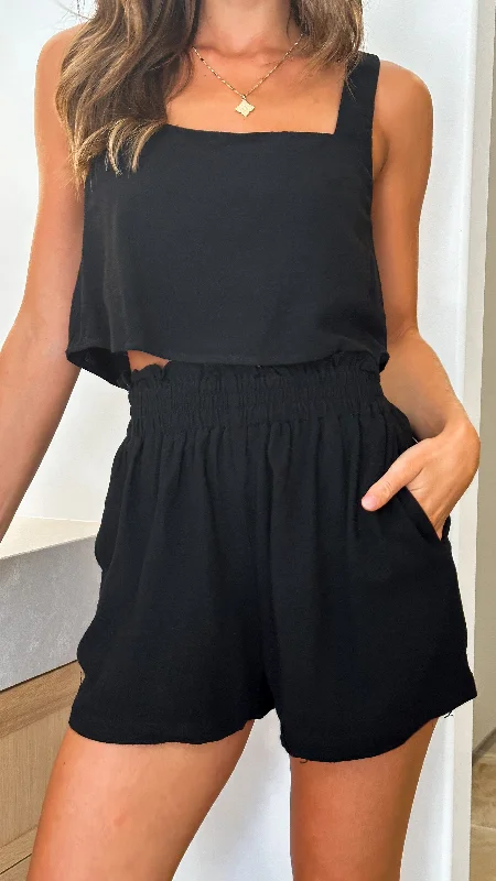 Paros Top - Black