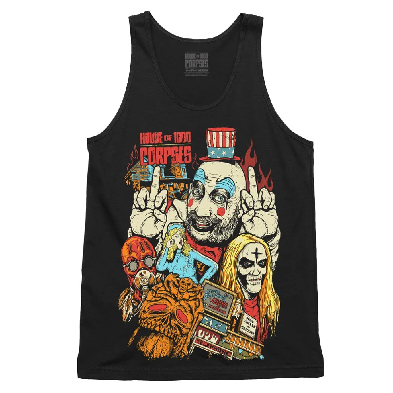 House Of 1000 Corpses Dare You Enter Tank Top