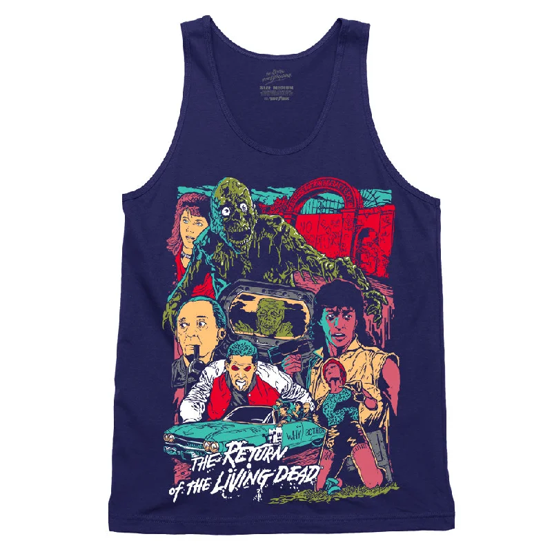 Return Of The Living Dead No Mood To Die Tank Top